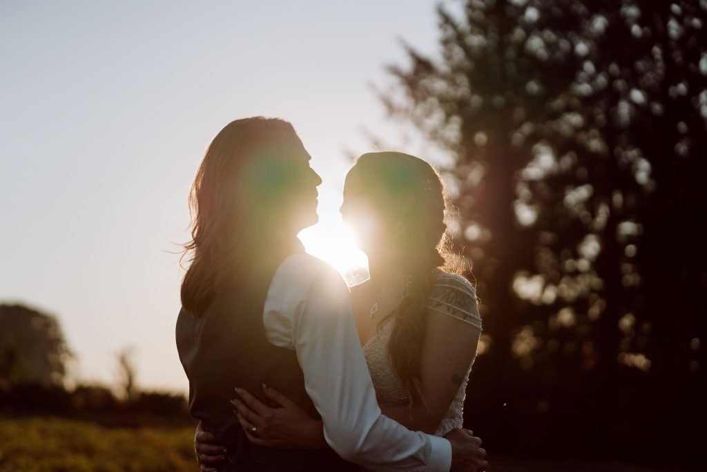 Photo couple mariage champêtre Bosc-Grimont Normandie